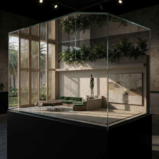 The Library Maquette — Baron Bacot